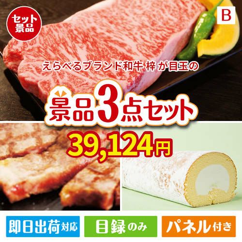 えらべるブランド和牛　梓 3点セットB