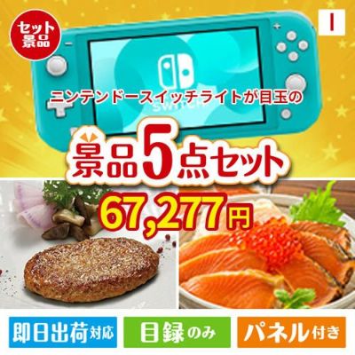ニンテンドースイッチライトが目玉の性別に関係なく喜ばれる景品5点セットI