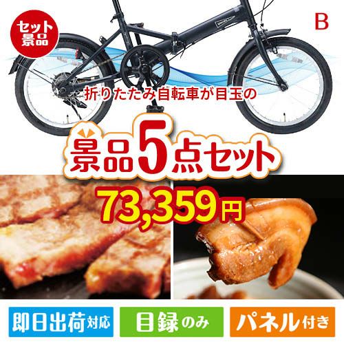 折りたたみ自転車 5点セットB