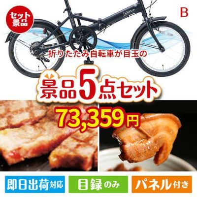 折りたたみ自転車 5点セットB