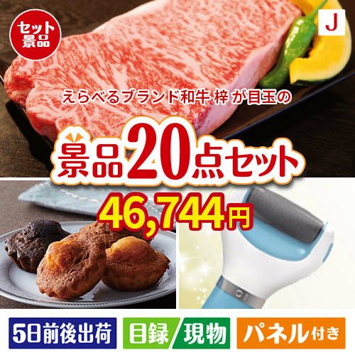 えらべるブランド和牛　梓 20点セットJ