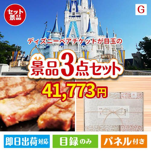 東京ディズニーリゾート１DAYパスポート ぺア 3点セットG